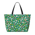 thumbnail image 2 of Sigee Flying Bees Print Extra Large Waterproof Beach Travel Bag with Zipper - Durable and Versatile for Vacation, Gym, and Daily Use, 2 of 7