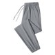 thumbnail image 1 of Pantalones unisex elásticos de secado rápido para hombre: cintura elástica con cordón, corte informal, tejido ligero de nailon y spandex, lavables a máquina. Tallas: L-XXXXXL., 1 of 5