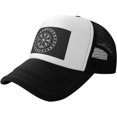thumbnail image 1 of Iceland Vegvisir Mesh Back Trucker Cap Baseball Cap, 1 of 8