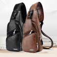 thumbnail image 4 of Shoulder Chest Bag Casual Splash Proof Sport Sling Backpack Sling Daypack, 4 of 8