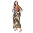 thumbnail image 4 of Oussum Women Plus Size Kaftan Maxi Dress Kimono Sleeve Caftan Evening Gown Printed Casual Dresses Online, 4 of 8