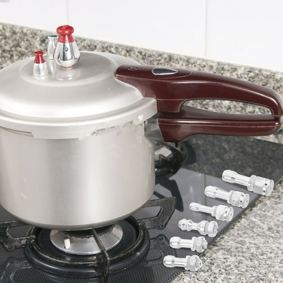 Raindrops 6pcs Pressure Cooker Exhaust Valve Accessory Pressure Cooker Replacement Parts Kitchen Supply Tube Valves For Pressure Cooker