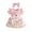 Pink, variant on Gaexia Easter Cartoon Print Toddler Girls Party Dress Short Sleeve for Holiday Celebration (Pink,6-12 Months)