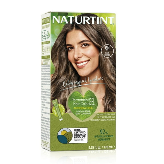 Naturtint Root Retouch Creme 6N Dark Brown Hair Color Kit, 1.52 Oz..