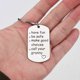 thumbnail image 2 of Funny Keychain Gifts for Teenagers Boys Girls Have Fun Be Safe Call Your Family Gift Be Safe High Quality Stainless Steel Ornaments, 2 of 3