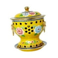 thumbnail image 3 of Abbracc Cloisonne Hot Pot Chinese Hot Pots Parties Shabu Hot Pot Old Beijing Hot Pot yellow, 3 of 9