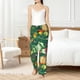 thumbnail image 4 of Balery Vegan Pantalones de pijama para mujer, pijamas ultraligeros, pantalones de estar por casa-Large, 4 of 6