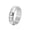 Silver, variant on Men's Stainless Steel 8MM Simple Hip Hop Domed Cross-Cut Triangles Spike Biker Rotatable Fidget Ring Anxiety Wedding Band Silver Size 11