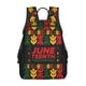 thumbnail image 1 of Happy Juneteenth Day Freedom 186517 Backpack Casual Shoulder Daypack Lightweight Travel Backpack For Men Women, 1 of 5