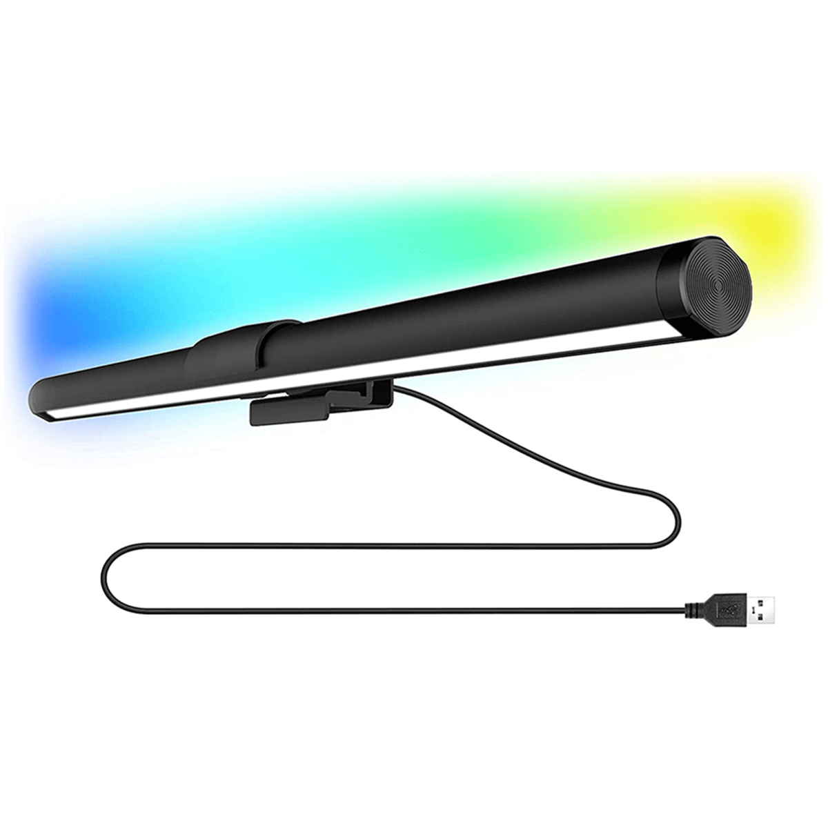 LED Desk Lamp Monitor Light Bar Eye-Care Stepless Dimming Lighting USB Table Lamp Computer Light Bar for Work/Gaming