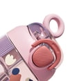 thumbnail image 2 of Pink Kids Water Bottle 450ml Plastic Leak-Proof Anti-Fall Portable Sports Water Bottle with Straw for Kids, 2 of 5