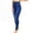 Blue#1, variant on Womens Clearance GaThRRgYP Womens Plus Size Pants Clearance,Fashion Women Print Casual High Waist Imitation Denim Leggings Elastic Slim Hip Ninth Pants