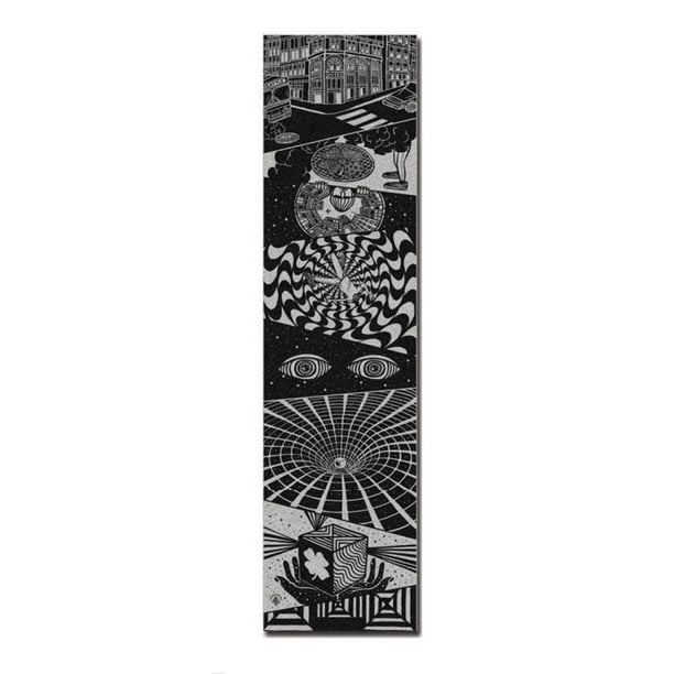 LUCKY SCOOTER DECK GRIP Prospect Art Grip Tape Black Griptape Walmart