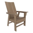 thumbnail image 1 of Shoreside Modern Curveback Adirondack Plastic Dining Chair, 1 of 9