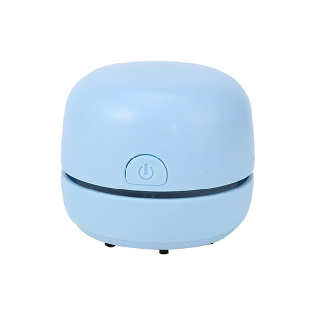 Aspiradora de Mano Limpiador de Escritorio Borrador Estudiante Herramienta de Limpieza de Chip, Mini Inalámbrico con Cerdas de Nylon, 500Mah Batería Usb de Carga para Desechos de Teclado, 5V 1.5W Abs