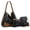 Black, variant on Handbag for Women Wallet Fashion Tote Bag Shoulder Bags Hobo Bags Top Handle Satchel 4pcs Purse Set