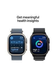 Apple Watch Ultra 3 (GPS+Cellular) 49mm Black Titanium Case with Black Alpine Loop - Large