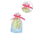 thumbnail image 2 of Regalo con cordón, bolsa de plástico para galletas, bolsa de regalo para comida, para fiesta de Navidad, estampado de letras doradas 30 bolsas Guardurnaity HA000822-01B, 2 of 7