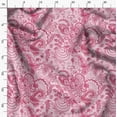 thumbnail image 3 of Soimoi Cotton Poplin Pink Fabric By the Yard - 42 Inch Wide - Paisley Pattern Fabric - Botanical and Elegant Designs for Various Uses Printed Fabric, 3 of 6