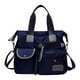 thumbnail image 1 of Bolsa de mensajero de momia impermeables de nailon para viajes de mujer (azul oscuro Tmvgtek Para Estrenar, 1 of 6