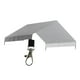 thumbnail image 1 of Cubierta para gallinero, cubierta resistente para jaula de pollos, lona para gallinero de , toldo de tela parasol para patio exterior de granja Gris, 1 of 10