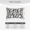 thumbnail image 4 of Balery Cartoon Penguin Bedding Queen Pillow Cases - Envelope Closure - Soft Brushed Microfiber Fabric - Shrinkage and Fade Resistant Pillow Cases-20"x30", 4 of 6