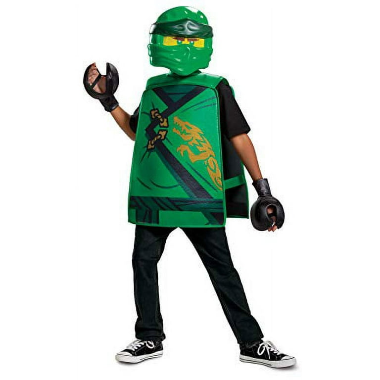 Disguise Boys' Lego Ninjago Basic Legacy Lloyd Tunic Costume - One Size  Fits Most 