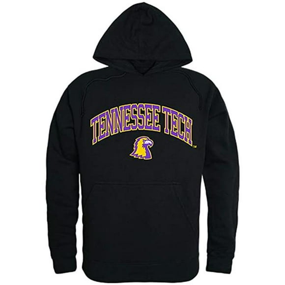 W Republic 540-391-BLK-02 Tennessee Tech University Campus Hoodie&#44; Black & White - Medium