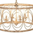 thumbnail image 3 of DecMode Modern 14 x 24 inch round chandelier, 3 of 4