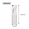 thumbnail image 2 of Spray Bottle for Hair, Hair Spray Bottles Continuous Fine Mist Spray Bottles White 6.7oz 200ml Hair Water Bottle Sprayer Plastic Empty Fine Mist Salon Spray Bottle, White, 2 of 6