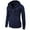 Navy, variant on IYTR Mens Winter Jacket Leisure Sweater Fleece Cardigan Hooded Jackets with Pocket Solid Color Long Sleeve Jacket Zipper Hooded Neck Black XL