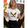 thumbnail image 2 of Ornithoptera Goliath Butterfly T-Shirt Women -Image by Shutterstock, Female Small, 2 of 4