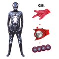 thumbnail image 1 of Disfraz de araña de hierro para niños, traje de licra, máscara adjunta, Cosplay, lejos de casa Fivean unisex, 1 of 2