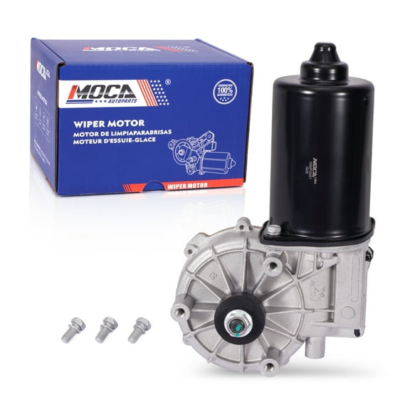 MOCA AUTOPARTS 85-3001 Front Windshield Wiper Motor Fit for 1996-2000 Chrysler Town & Country 3.3L & Dodge Caravan 2.4L 3.0L 3.3L & Plymouth Voyager 2.4L 3.0L 3.3L