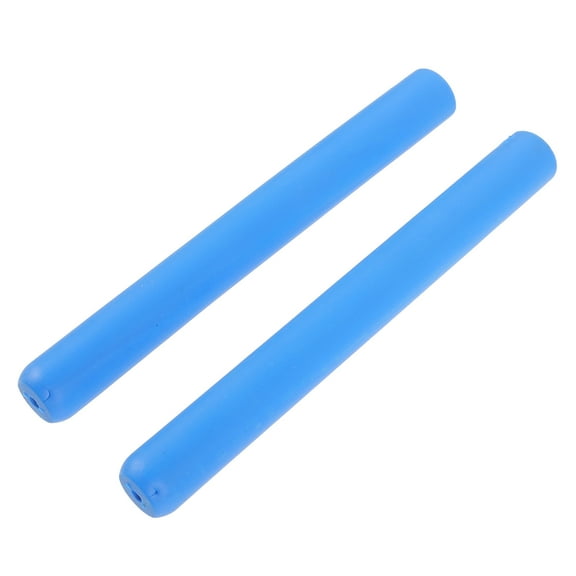 TAILTOSS Silicone Drumstick Dampeners 2Pcs for Musicians Quiet Practice Blue