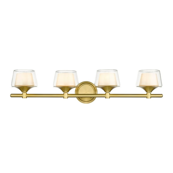 Innovations Lighting - Laguna - 4 Light Bath Vanity In Retro Style-7.25 Inches