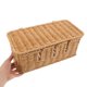 thumbnail image 5 of OHOIOLLA Caja De Almacenamiento Para Enchufes Y Cables Con Tejido Estilo Ratán Color Marrón Claro, 5 of 6