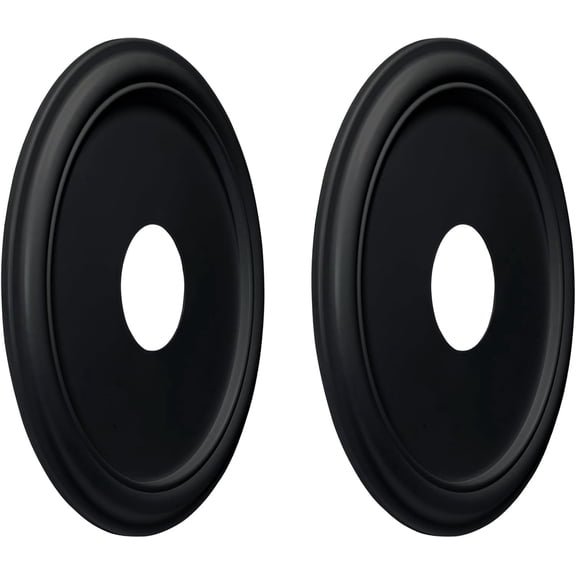 EIFHYT Ceiling Medallion Nylon 16" 2 Pack Black