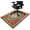 Boho Vintage Tribal, variant on Office Chair Mat for Hardwood & Tile Floor,Boho Floral Wildflower 36"x48" Computer Chair Mat for Rolling Chairs Carpet, Under Desk Non Slip Gaming Rug, Low-Pile Rubber Backing Large Protector Mat