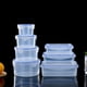 thumbnail image 3 of Juego de recipientes de plástico para almacenar alimentos con tapas, no tóxicos, tapas sin BPA, 3 of 5