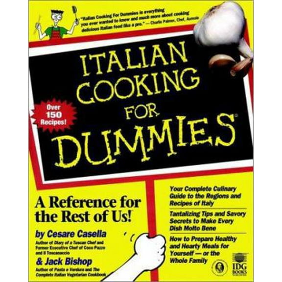 Pre-Owned Italian Cooking for Dummies (Paperback) 0764550985 9780764550980