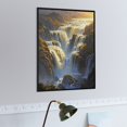 thumbnail image 4 of Waterfall 500 Piece Wooden Jigsaw Puzzle, Nature Puzzle for Adults, Finished Size 20.5" x 15", 4 of 8
