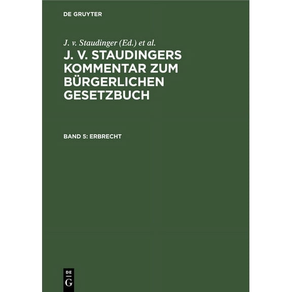 Erbrecht, (Hardcover)