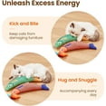 thumbnail image 5 of Havenfly Cat Toys Saury Fish, 3 Pack Catnip Crinkle Sound Toys Soft and Durable,  for Indoor Kitten Exercise 9.4 inches for All Breeds, 5 of 7