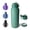 dark green, variant on BOTTLE BOTTLE 40 oz sports water bottle stainless steel insulated water bottle with straw and pills holder(terra blue)