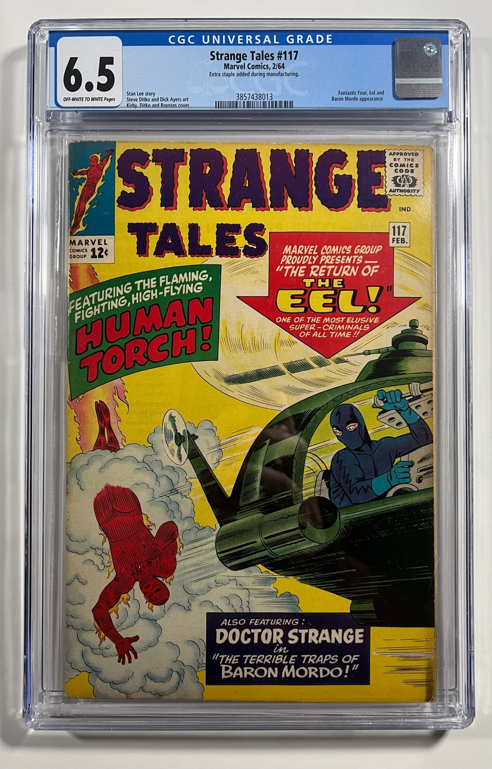 Cover of Strange Tales #117