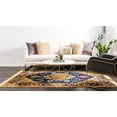 thumbnail image 4 of Unique Loom Oriental Transitional Area Rug, Blue/Beige/Red, 108" x 72", 4 of 6