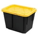 thumbnail image 1 of Cajas de Almacenamiento BoxIt VentDepot 1 Pza 45 Lt 51x38x37cm Apilable Polietileno Negro/Amarillo, 1 of 1