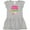 AC-Heather Grey, variant on Future Tennis Player in Training Girls Baby Dress