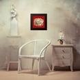 thumbnail image 4 of Vision Studio 15x15 Black Modern Framed Museum Art Print Titled - Small Coral on Red III, 4 of 5